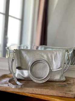 Sac Gris Argent Scarlett