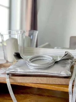 Sac Gris Argent Scarlett