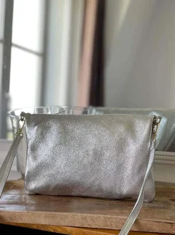 Sac Gris Argent Scarlett