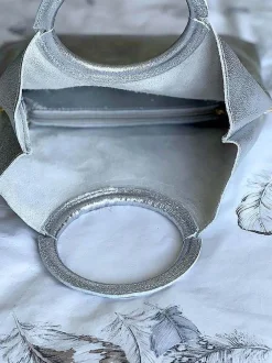 Sac Gris Argent Scarlett