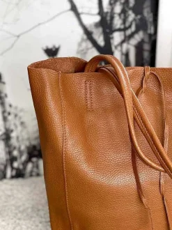 Sac Marron Camel Agata