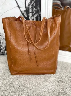Sac Marron Camel Agata