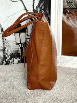Sac Marron Camel Agata