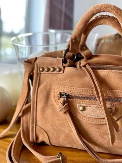 Sac Marron Camel Bradie