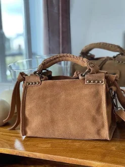 Sac Marron Camel Bradie