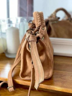Sac Marron Camel Bradie