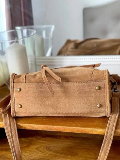 Sac Marron Camel Bradie