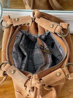 Sac Marron Camel Bradie