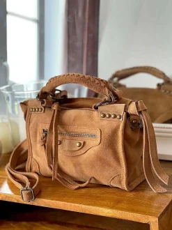 Sac Marron Camel Bradie