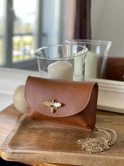 Sac Marron Camel Ilona