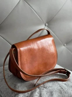 Sac Marron Camel Marlow