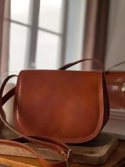 Sac Marron Camel Marlow