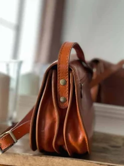 Sac Marron Camel Marlow