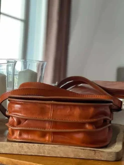 Sac Marron Camel Marlow