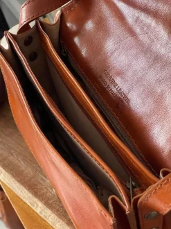 Sac Marron Camel Marlow