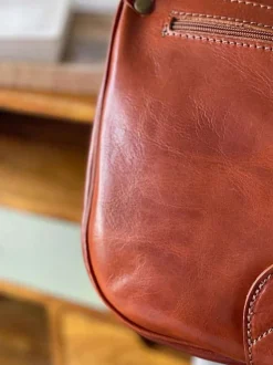 Sac Marron Camel Stefania