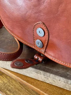 Sac Marron Camel Stefania