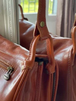 Sac Marron Camel Stefania