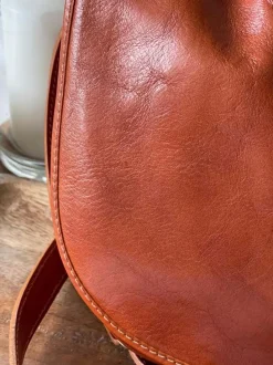 Sac Marron Camel Stefania