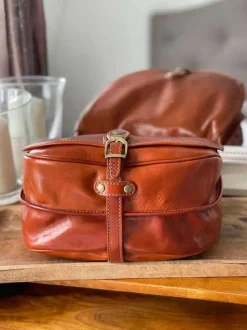 Sac Marron Camel Stefania