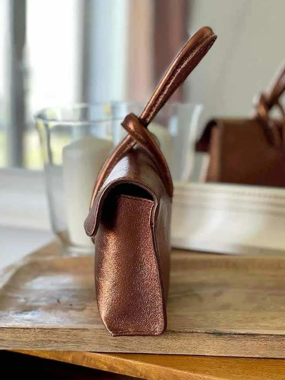 Sac Marron Cuivre Tammy