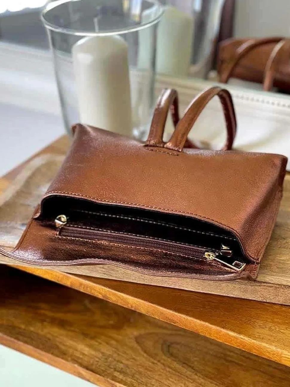 Sac Marron Cuivre Tammy