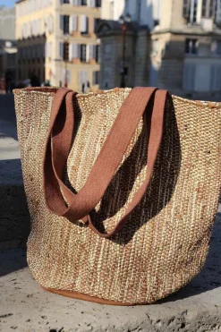 Sac Marron Sable Dore Steff