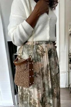 Sac Marron Taupe Shannon