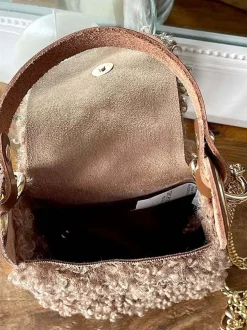 Sac Marron Taupe Shannon