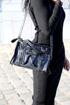 Sac Noir Eloane Midi